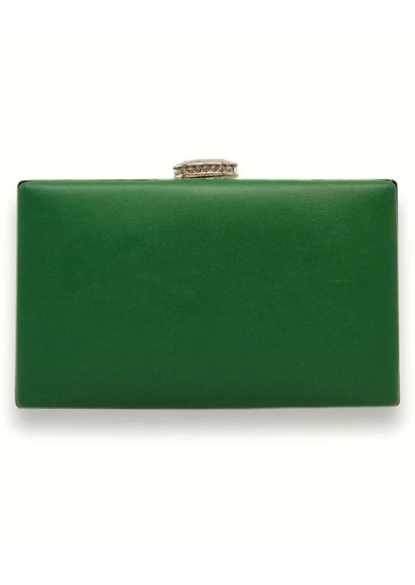 Clutch Brilho Cor Verde