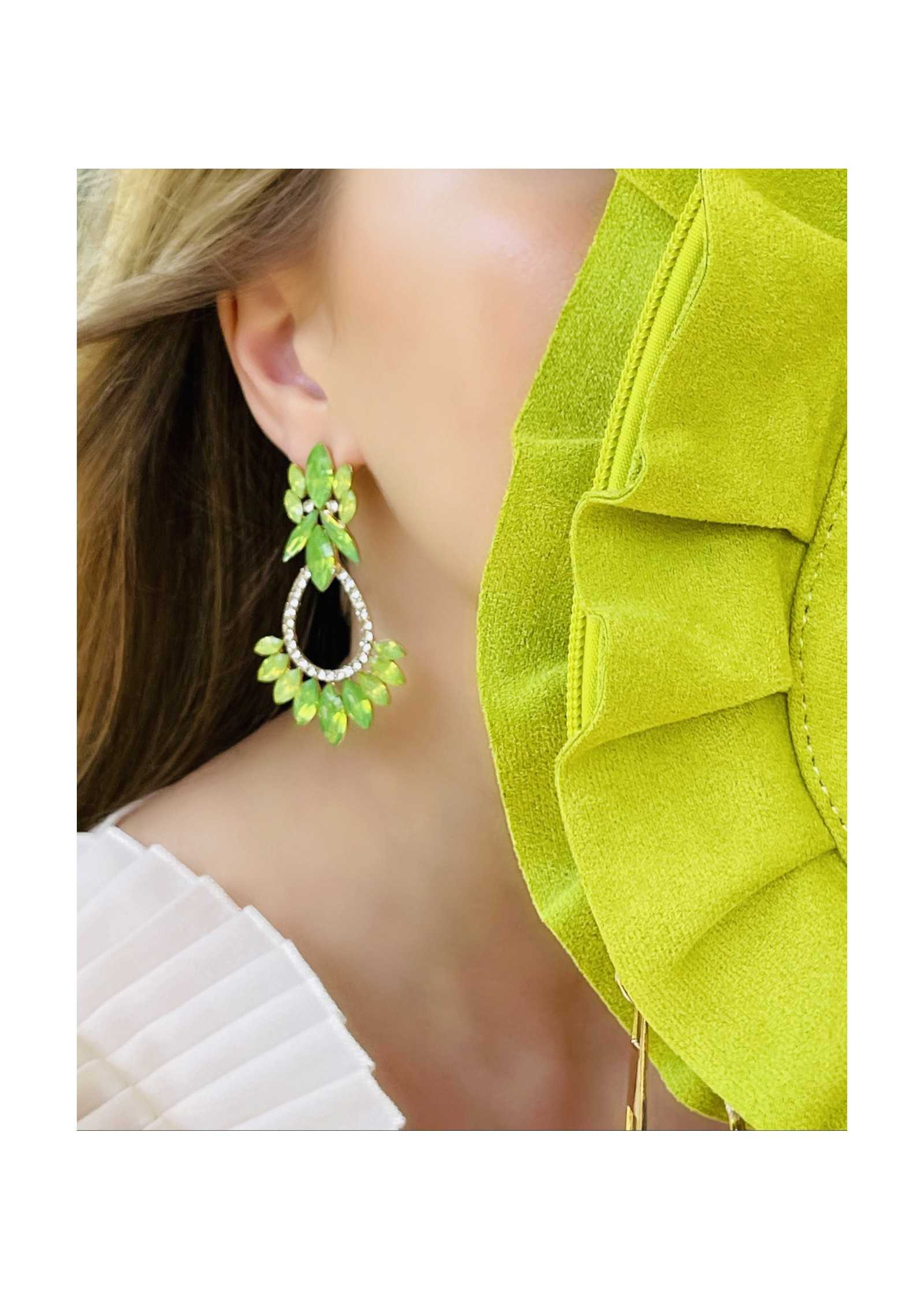 Brincos grandes cerimonia cores