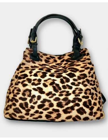 Mala em Pele Leopardo print