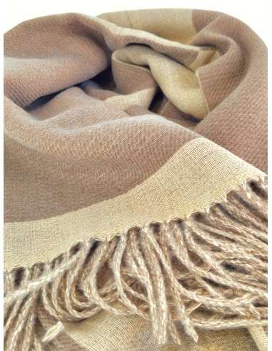 Pashmina viscose e lã