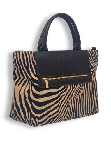 Mala animal print shopper