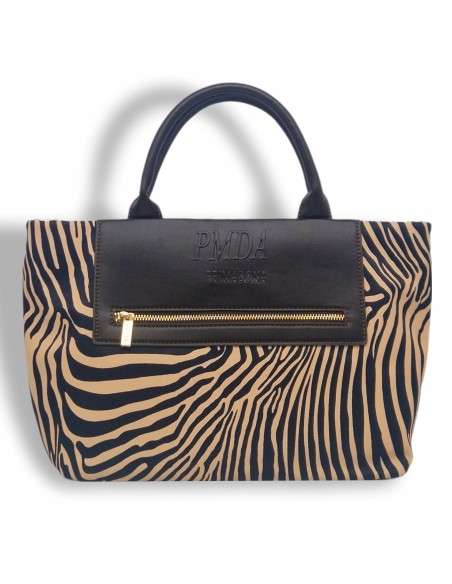 Mala animal print shopper