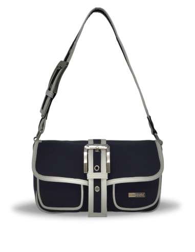 Mala ombro Preto e Branco