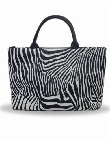 Mala animal print shopper