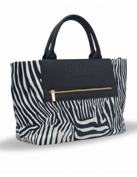 Mala animal print shopper