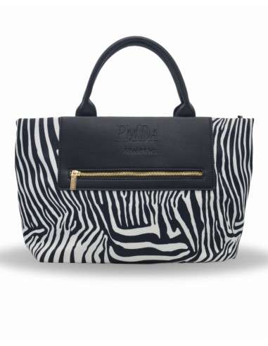 Mala animal print shopper