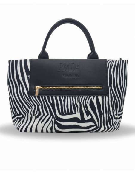 Mala animal print shopper