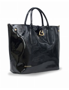 Mala Verniz Shopper Preto 2