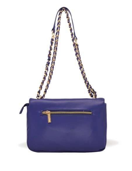 Tiracolo Bege com alça dourada