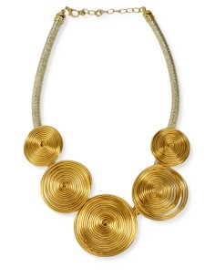 Colar dourado ou prateado 2