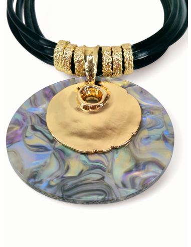 Colar dourado ou prateado