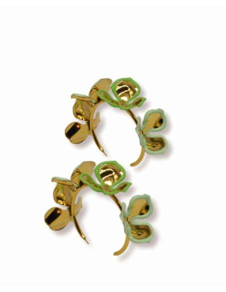 Brincos grandes cores