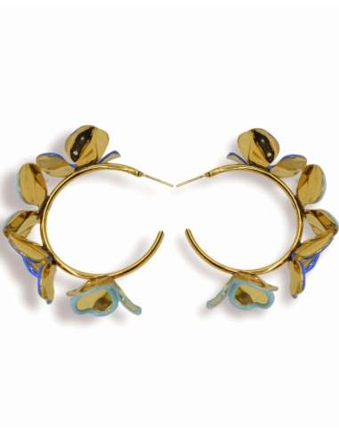 Brincos grandes cores