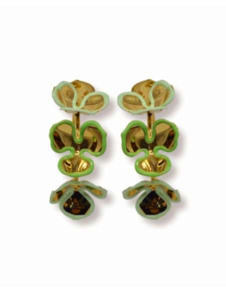 Brincos grandes cores