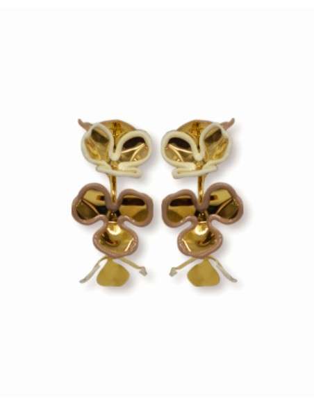 Brincos grandes cores