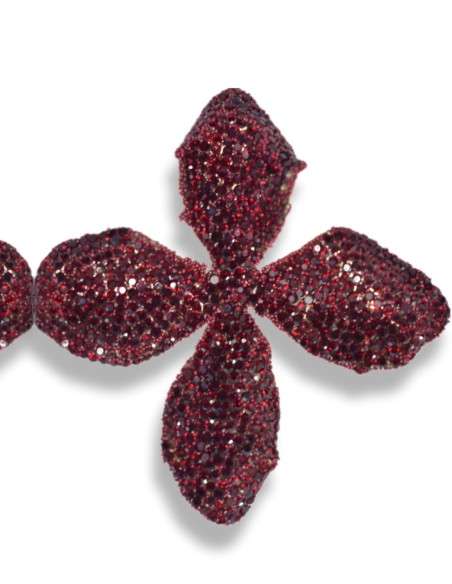 Brincos Dourados grandes strass