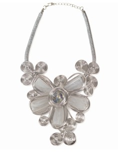 Colar Flor metal 2