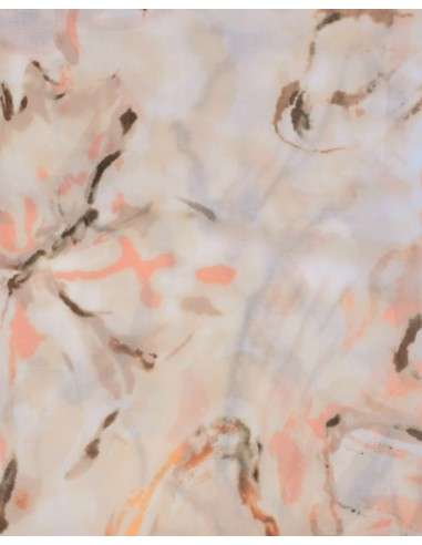 Echarpe Primavera Floral Pastel