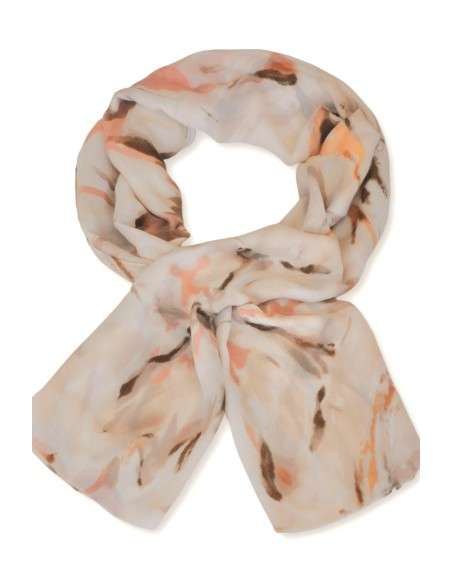 Echarpe Primavera Floral Pastel