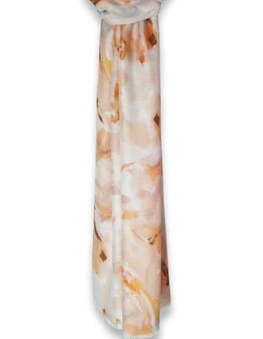 Echarpe Primavera Floral Pastel