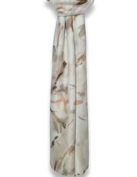 Echarpe Primavera Floral Pastel