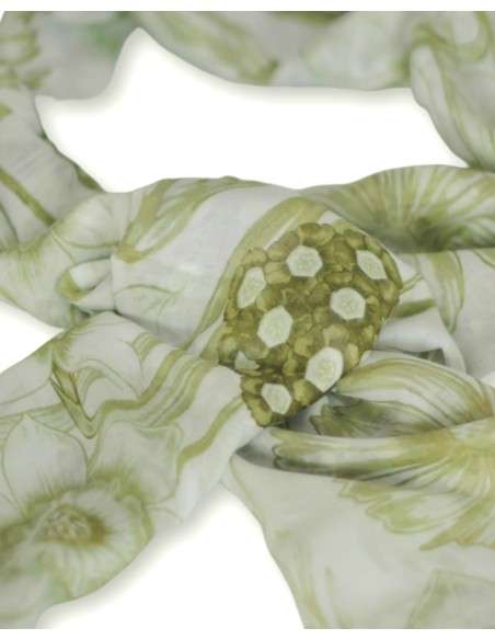 Echarpe Primavera Floral Pastel