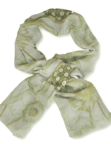 Echarpe Primavera Floral Pastel