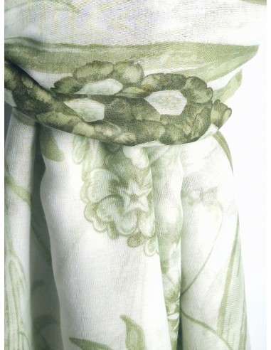 Echarpe Primavera Floral Pastel