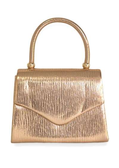 Clutch Brilho Rosa Gold 2