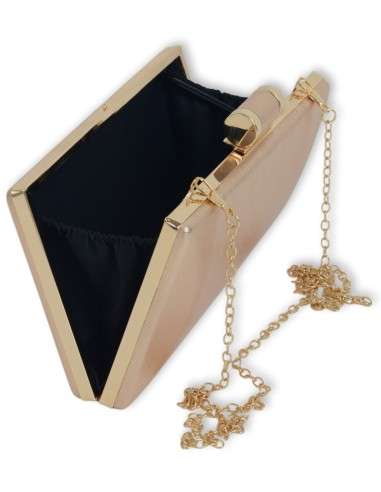 Clutch Dourada Brilho