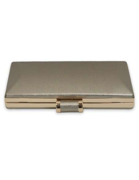 Clutch Dourada Brilho
