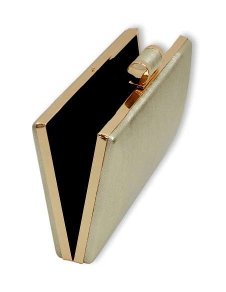 Clutch Dourada Brilho