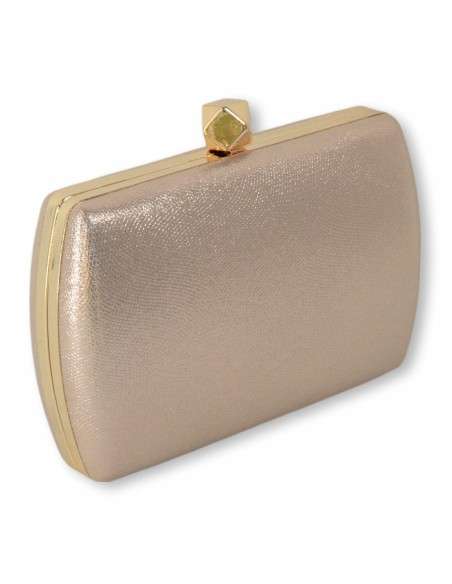 Clutch Brilho Prateada ou Bronze