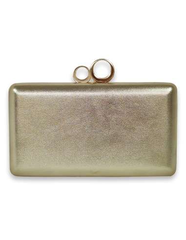 Clutch Dourada Brilho