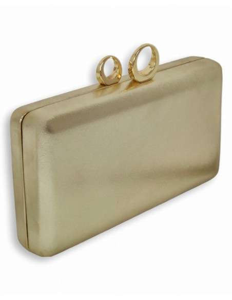 Clutch Dourada Brilho