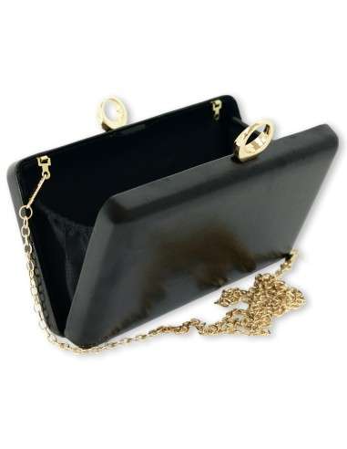 Clutch Dourada Brilho