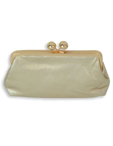 Clutch Dourada Brilho