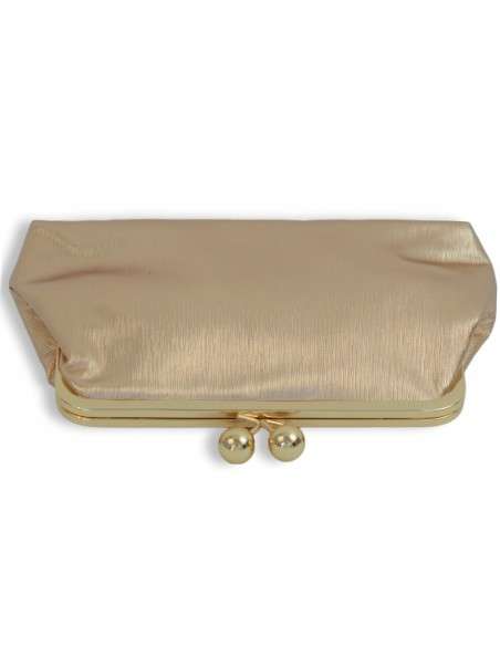 Clutch Dourada Brilho