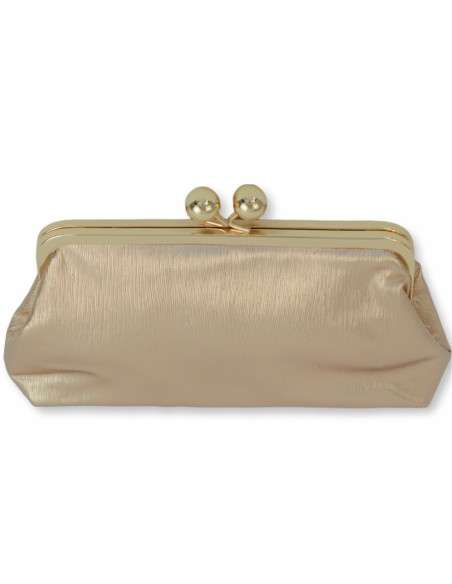 Clutch Dourada Brilho
