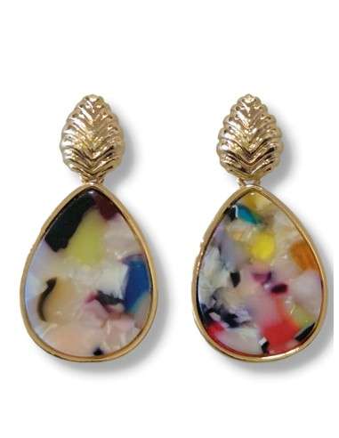 Brincos grandes cores