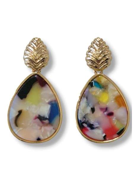 Brincos grandes cores