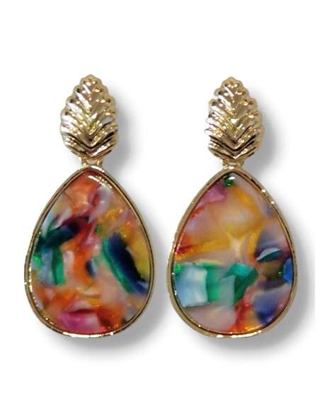 Brincos grandes cores