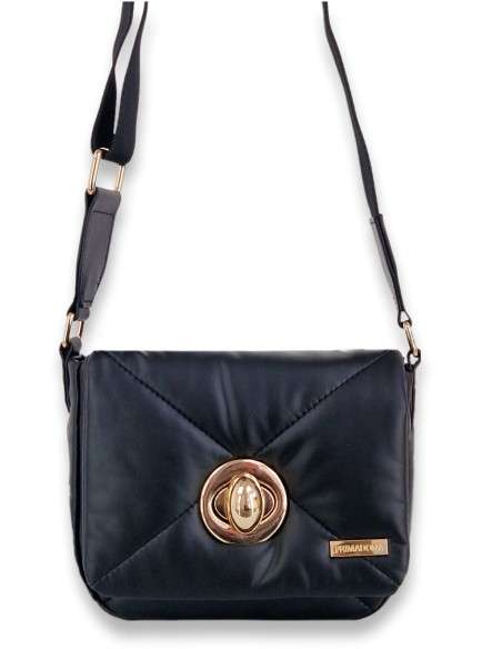 Tiracolo Acolchoado Preto ou Gelo