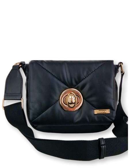 Tiracolo Acolchoado Preto ou Gelo