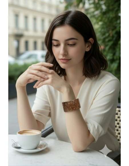 Pulseira Animal Print Larga
