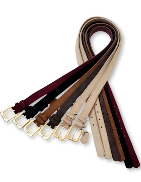 Cinto em Pele Camurça