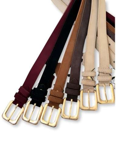 Cinto em Pele Camurça