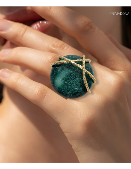 Anel Redondo Grande Ajustável