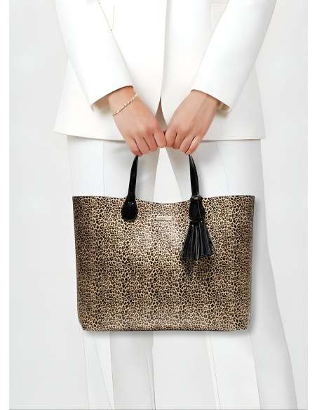 Mala Animal Print Tote Primadona