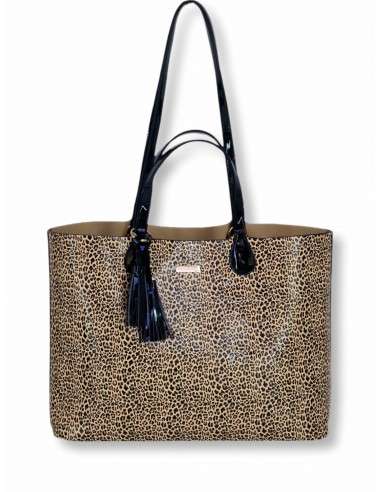 Mala Animal Print Tote Primadona